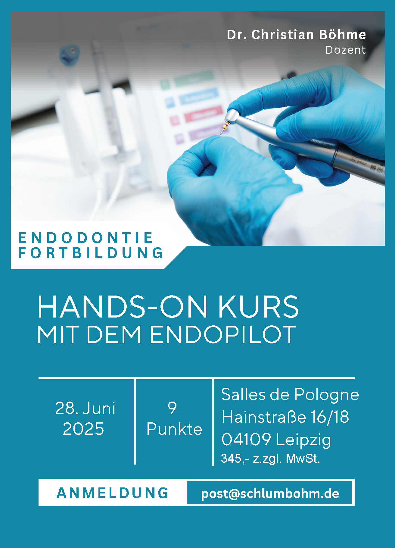 Endodontie Fortbildung Leipzig 2025